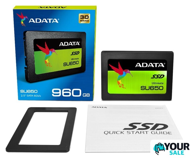 SSD ADATA Ultimate SU650 960GB ASU650SS-960GT-C - Изображение №5 — Интернет-магазин Your Sale