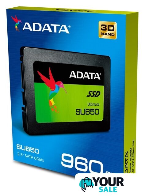 SSD ADATA Ultimate SU650 960GB ASU650SS-960GT-C - Изображение №6 — Интернет-магазин Your Sale