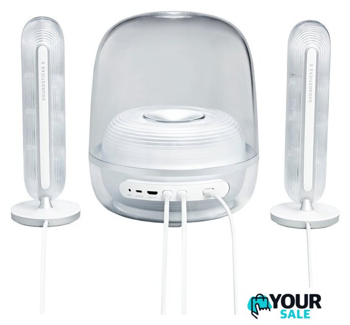 Акустика Harman/Kardon SoundSticks 5 (белый) - Изображение №3 — Интернет-магазин Your Sale