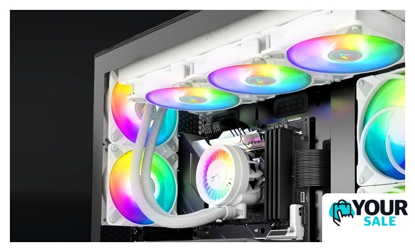 Система жидкостного охлаждения для процессора Arctic Liquid Freezer III 420 A-RGB White ACFRE00153A - Изображение №11 — Интернет-магазин Your Sale