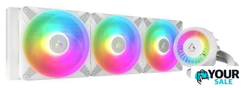 Система жидкостного охлаждения для процессора Arctic Liquid Freezer III 420 A-RGB White ACFRE00153A - Изображение №1 — Интернет-магазин Your Sale