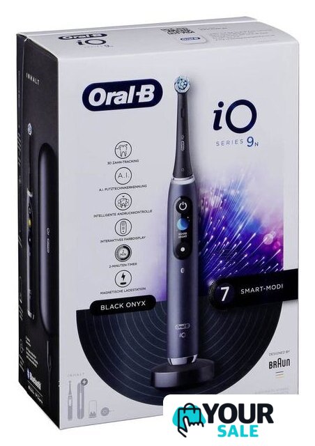 Электрическая зубная щетка Oral-B iO 9n (черный) - Изображение №3 — Интернет-магазин Your Sale