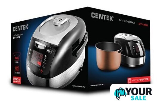Мультиварка CENTEK CT-1472 - Изображение №5 — Интернет-магазин Your Sale