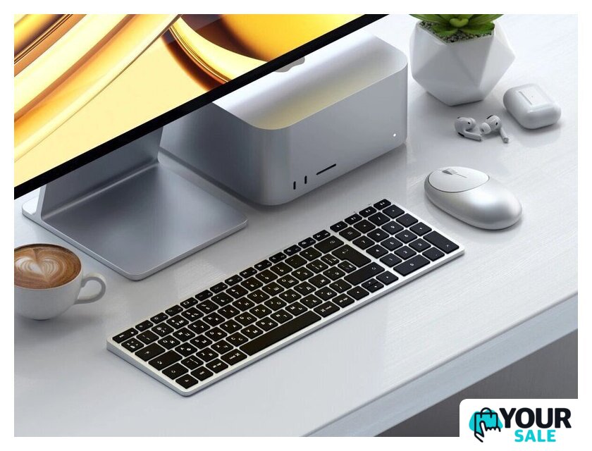 Клавиатура Satechi Slim X2 (серебристый) - Изображение №7 — Интернет-магазин Your Sale