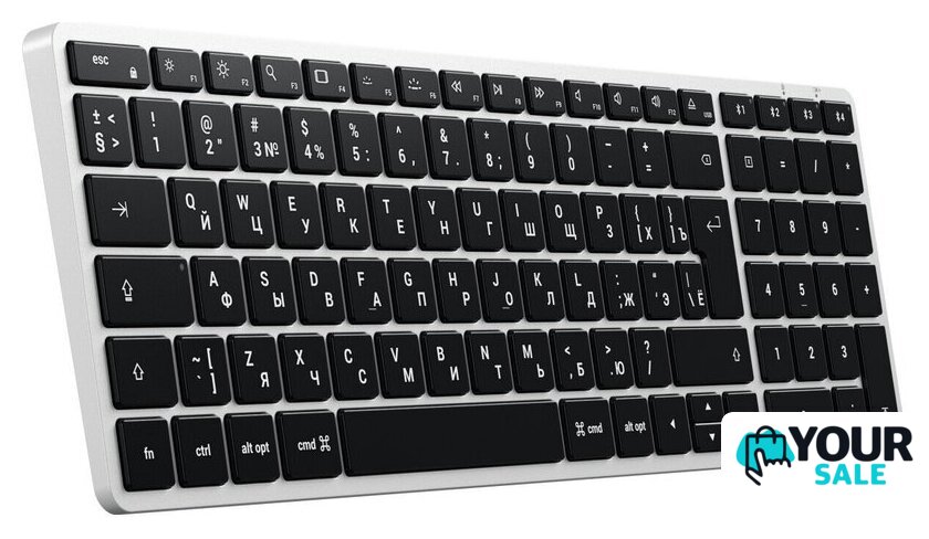 Клавиатура Satechi Slim X2 (серебристый) - Изображение №2 — Интернет-магазин Your Sale