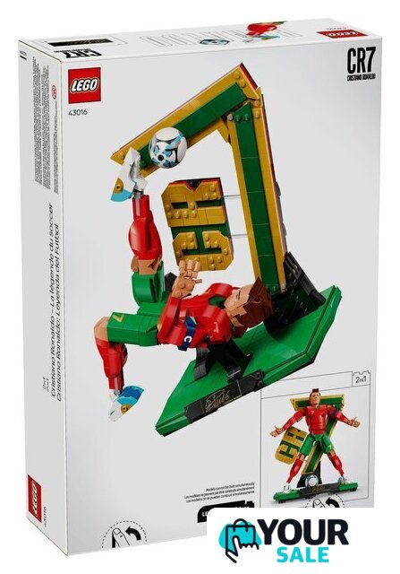Конструктор LEGO Editions 43016 Криштиану Роналду – легенда футбола - Изображение №9 — Интернет-магазин Your Sale