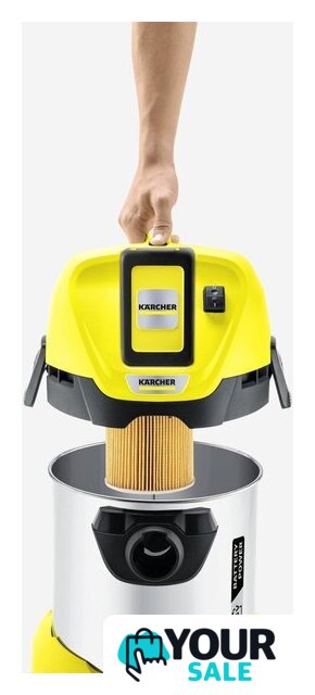 Пылесос Karcher WD 3 Battery Premium Set 1.629-951.0 - Изображение №4 — Интернет-магазин Your Sale