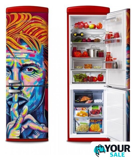 Холодильник Vestfrost VR-FB373-2E1RD Art Collection - Изображение №4 — Интернет-магазин Your Sale