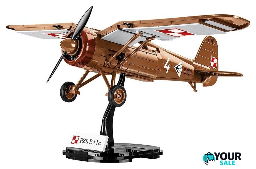 Конструктор Cobi Historical Collection WWII PZL P.11c - Изображение №2 — Интернет-магазин Your Sale