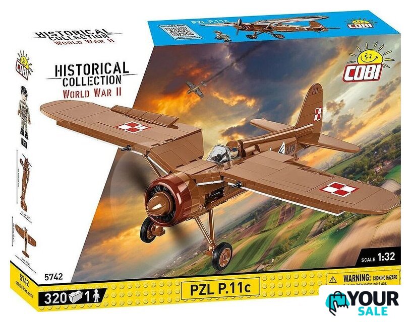 Конструктор Cobi Historical Collection WWII PZL P.11c - Изображение №14 — Интернет-магазин Your Sale