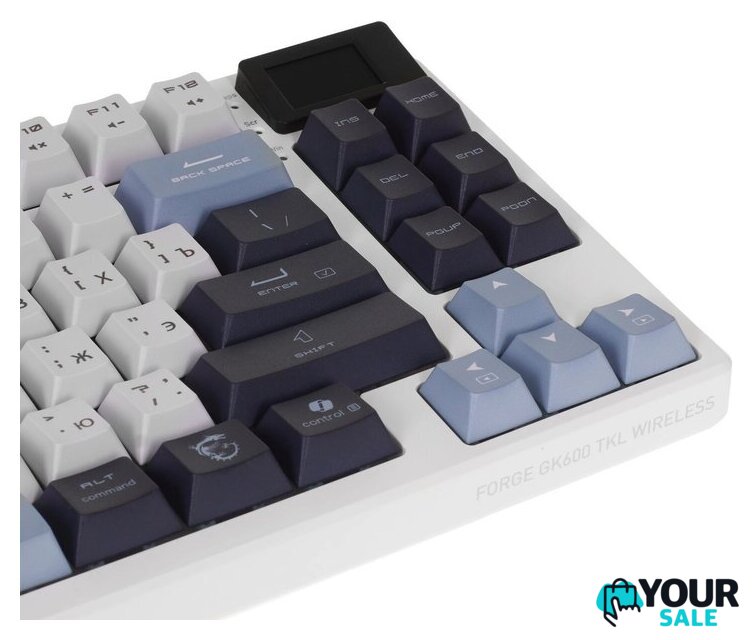 Клавиатура MSI Forge GK600 TKL Wireless Sky - Изображение №4 — Интернет-магазин Your Sale