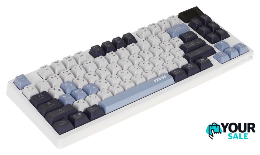 Клавиатура MSI Forge GK600 TKL Wireless Sky - Изображение №3 — Интернет-магазин Your Sale