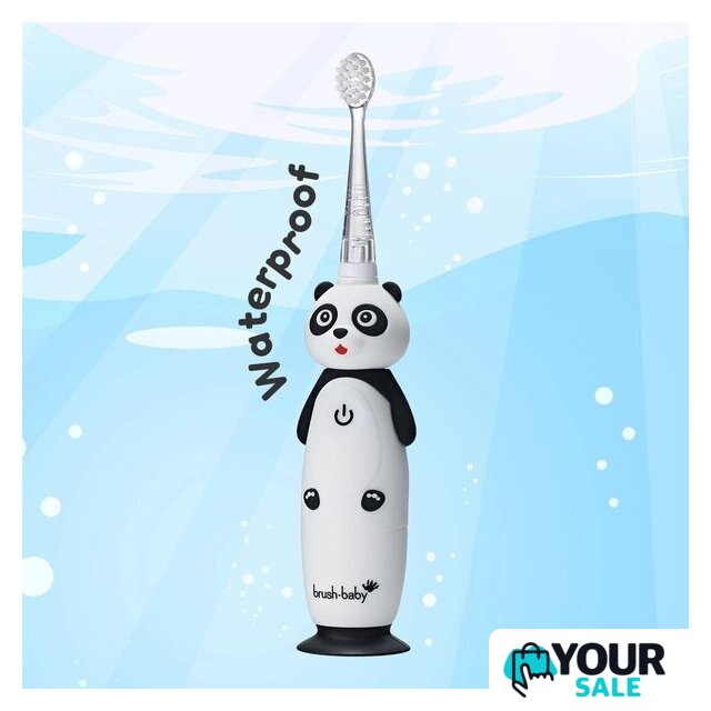 Электрическая зубная щетка Brush-Baby WildOnes Panda - Изображение №9 — Интернет-магазин Your Sale