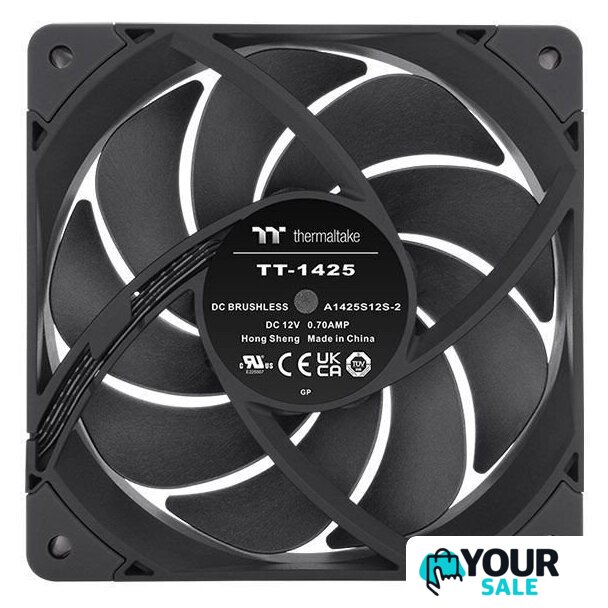 Комплект вентиляторов для корпуса Thermaltake ToughFan 14 Pro 2-Fan Pack CL-F160-PL14BL-A - Изображение №3 — Интернет-магазин Your Sale