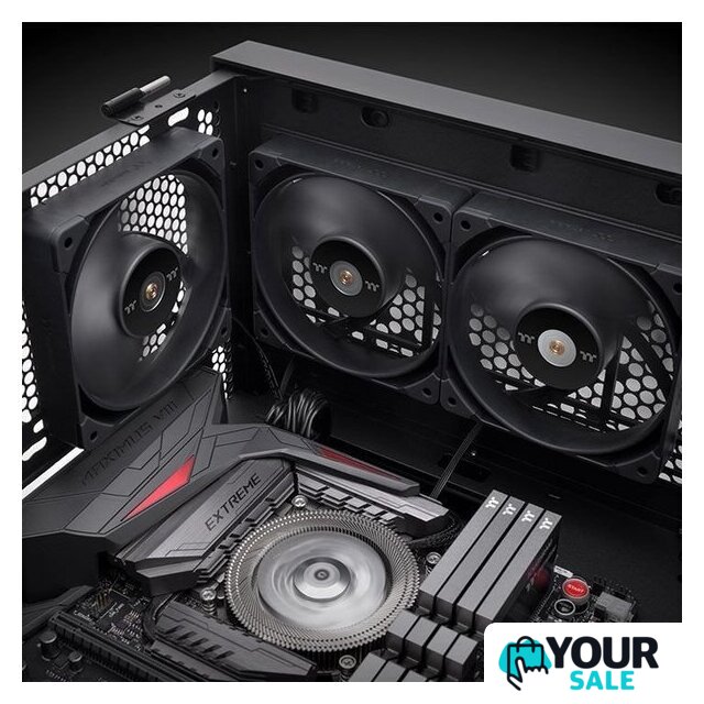 Комплект вентиляторов для корпуса Thermaltake ToughFan 14 Pro 2-Fan Pack CL-F160-PL14BL-A - Изображение №6 — Интернет-магазин Your Sale