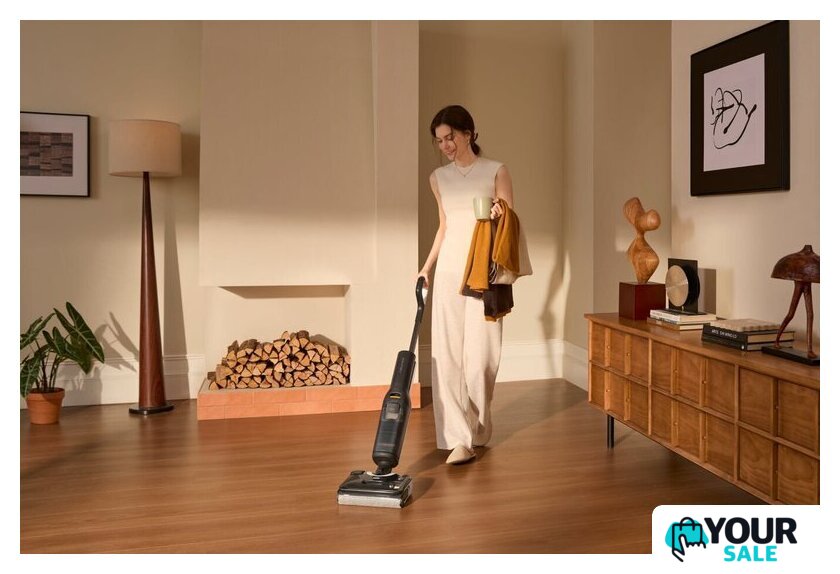 Вертикальный моющий пылесос Roborock Wet and Dry Vacuum Cleaner F25 LT (с русской озвучкой, черный) - Изображение №14 — Интернет-магазин Your Sale