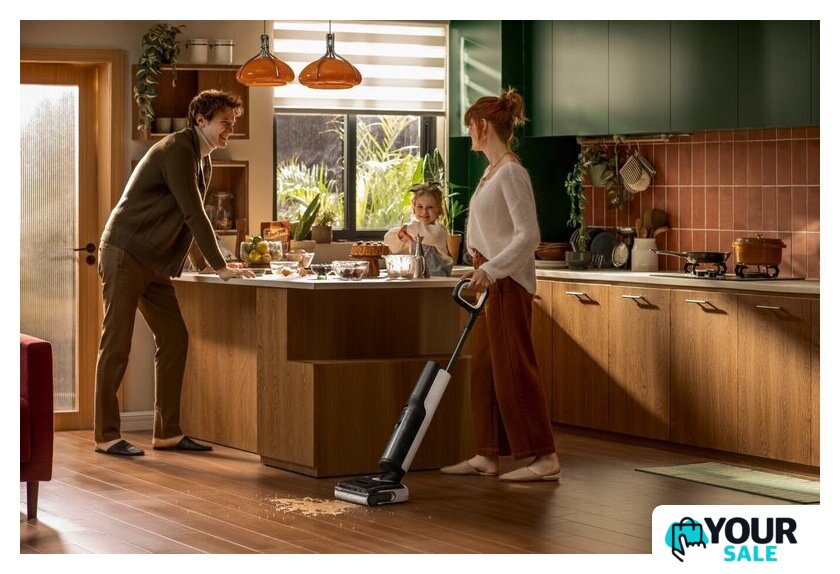 Вертикальный моющий пылесос Roborock Wet and Dry Vacuum Cleaner F25 LT (с русской озвучкой, черный) - Изображение №8 — Интернет-магазин Your Sale