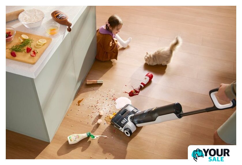Вертикальный моющий пылесос Roborock Wet and Dry Vacuum Cleaner F25 LT (с русской озвучкой, черный) - Изображение №12 — Интернет-магазин Your Sale