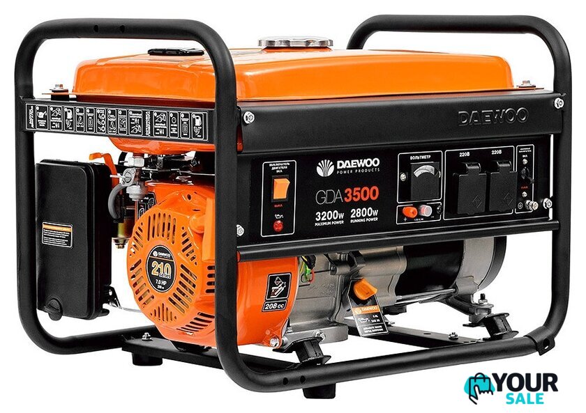 Бензиновый генератор Daewoo Power GDA 3500 - Изображение №1 — Интернет-магазин Your Sale