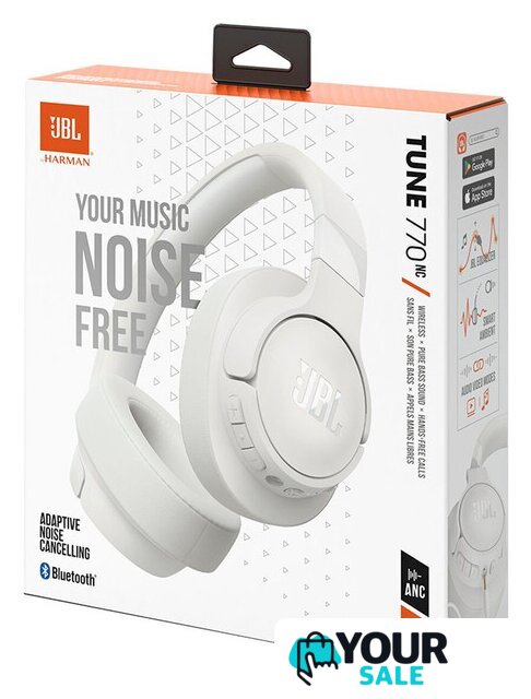 Наушники JBL Tune 770NC (белый, китайская версия) - Изображение №12 — Интернет-магазин Your Sale