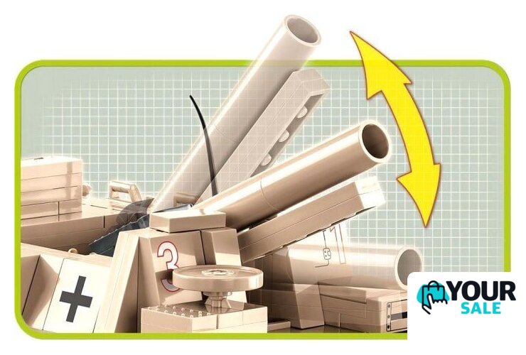 Конструктор Cobi World War II 2528 Sturmpanzer II - Изображение №7 — Интернет-магазин Your Sale