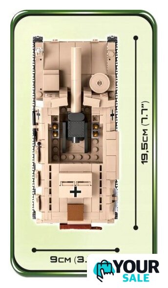 Конструктор Cobi World War II 2528 Sturmpanzer II - Изображение №6 — Интернет-магазин Your Sale