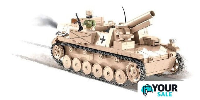 Конструктор Cobi World War II 2528 Sturmpanzer II - Изображение №3 — Интернет-магазин Your Sale