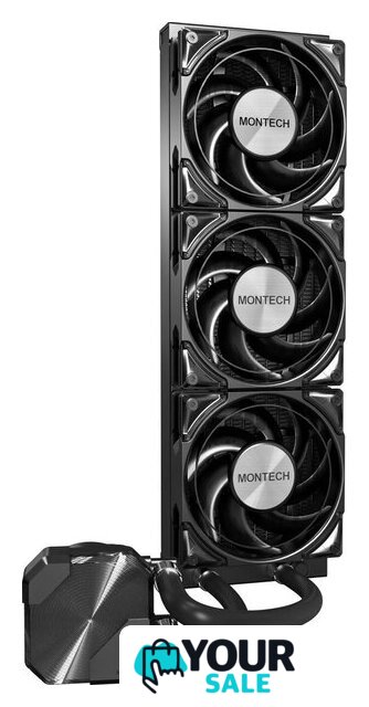 Система жидкостного охлаждения для процессора Montech HyperFlow Silent 360 (черный) - Изображение №3 — Интернет-магазин Your Sale