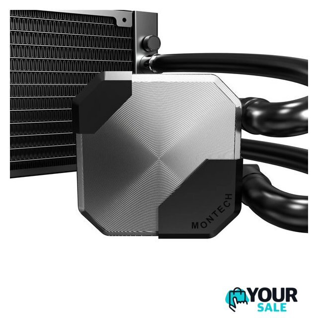 Система жидкостного охлаждения для процессора Montech HyperFlow Silent 360 (черный) - Изображение №6 — Интернет-магазин Your Sale