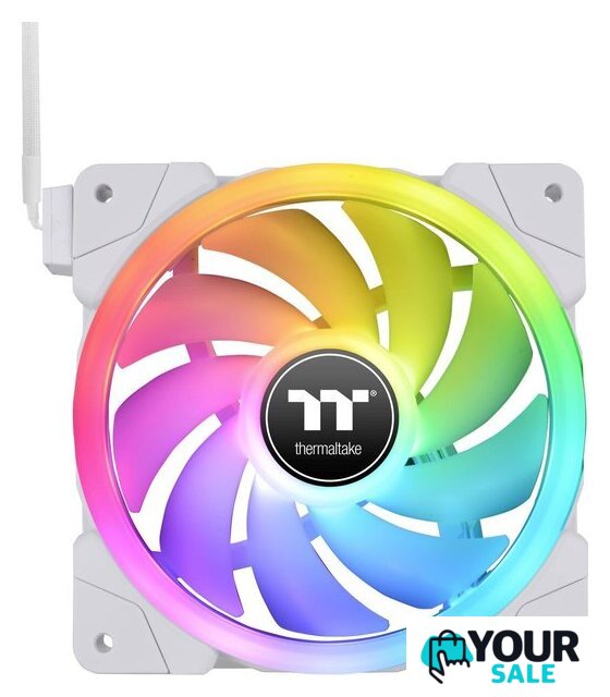 Комплект вентиляторов для корпуса с контроллером Thermaltake SWAFAN EX14 RGB White TT Premium Edition CL-F162-PL14SW-A - Изображение №3 — Интернет-магазин Your Sale