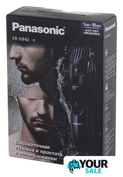 Триммер для бороды и усов Panasonic ER-GB42-K520 - Изображение №5 — Интернет-магазин Your Sale