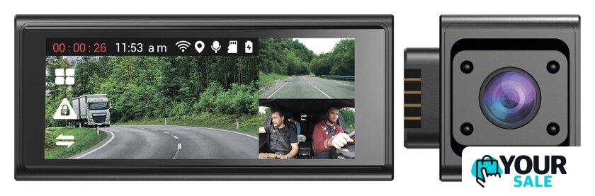 Видеорегистратор-GPS информатор (2в1) NAVITEL RC3 PRO - Изображение №5 — Интернет-магазин Your Sale