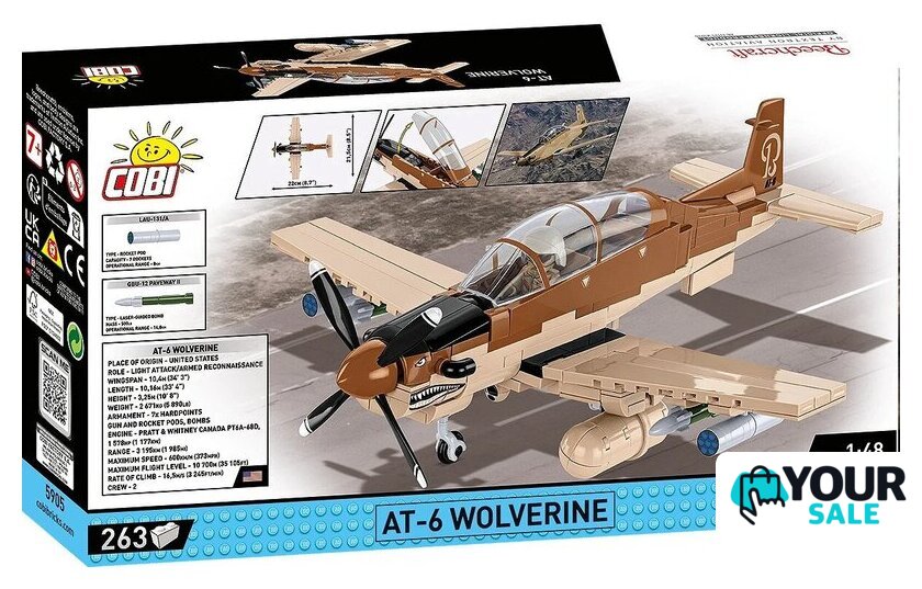 Конструктор Cobi Armed Forces At-6 Wolverine - Изображение №14 — Интернет-магазин Your Sale