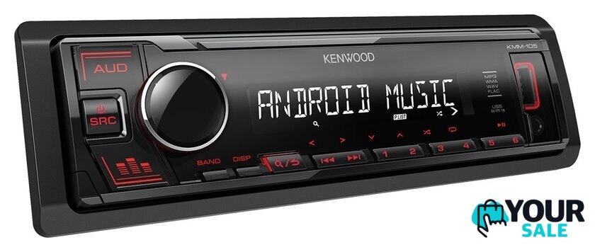 Автомагнитола Kenwood KMM-105RY - Изображение №2 — Интернет-магазин Your Sale