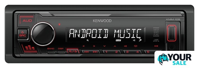 Автомагнитола Kenwood KMM-105RY - Изображение №1 — Интернет-магазин Your Sale