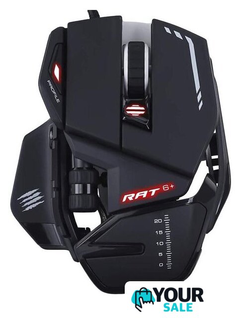 Игровая мышь Mad Catz R.A.T. 6+ (черный) - Изображение №4 — Интернет-магазин Your Sale