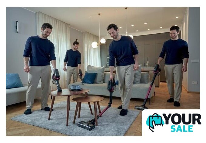 Пылесос Hoover HF4 PLUS POWER MOVE HF4P10HX 011 - Изображение №5 — Интернет-магазин Your Sale