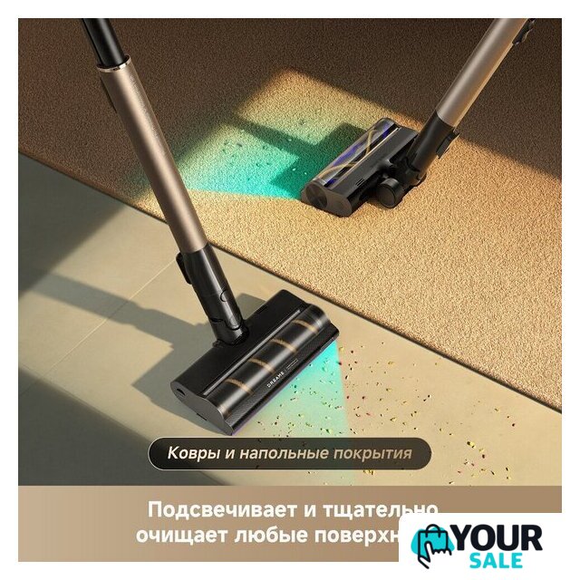 Пылесос Dreame Cordless Vacuum Cleaner Z40 TangleCut Flex VRV62F (евровилка, черный) - Изображение №21 — Интернет-магазин Your Sale