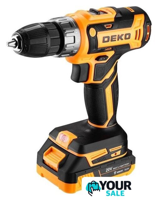 Дрель-шуруповерт Deko GCD20DU PRO Set63 083-1039 (с 2-мя АКБ, кейс) - Изображение №4 — Интернет-магазин Your Sale