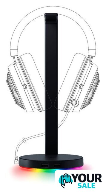 Подставка для наушников Razer Base Station V2 Chroma Black - Изображение №4 — Интернет-магазин Your Sale