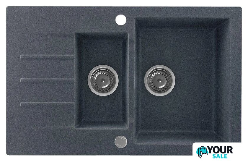 Кухонная мойка Kernau KGS A 6079 1.5B1D Graphite - Изображение №1 — Интернет-магазин Your Sale