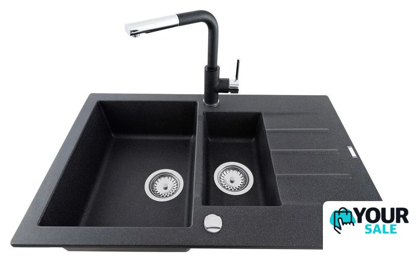 Кухонная мойка Kernau KGS A 6079 1.5B1D Graphite - Изображение №2 — Интернет-магазин Your Sale