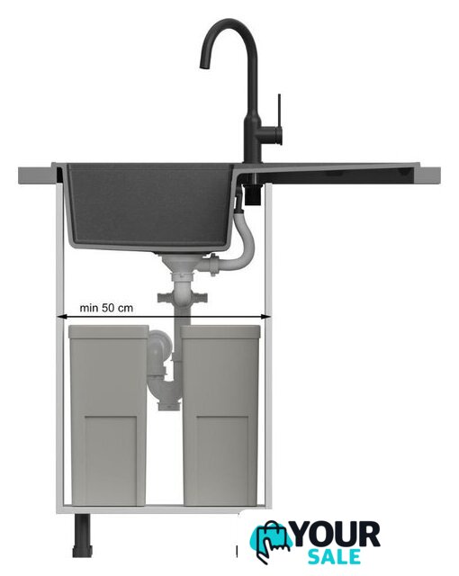 Кухонная мойка Quadron HCQE8650U8_PVDC1_P2O - Изображение №5 — Интернет-магазин Your Sale