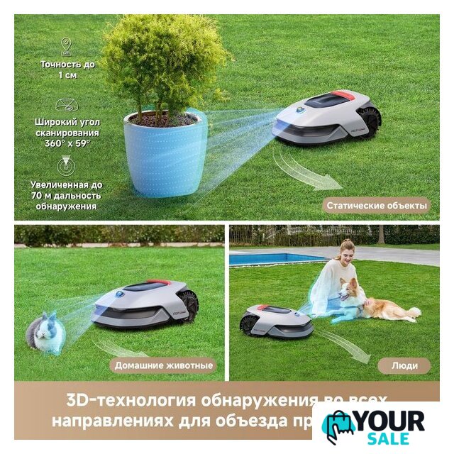 Газонокосилка-робот Dreame Roboticmower A1 Pro - Изображение №4 — Интернет-магазин Your Sale