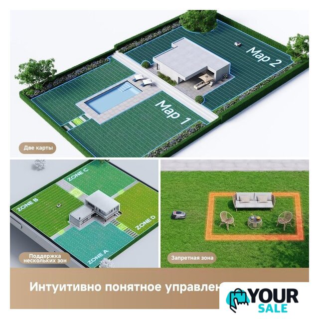 Газонокосилка-робот Dreame Roboticmower A1 Pro - Изображение №6 — Интернет-магазин Your Sale