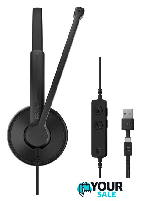 Офисная гарнитура Epos Impact 100 UC Stereo USB-C+A - Изображение №5 — Интернет-магазин Your Sale