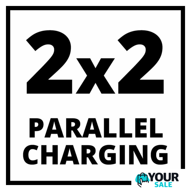 Зарядное устройство Einhell 2x2 Power X-Quattrocharger 4A 4512102 - Изображение №6 — Интернет-магазин Your Sale