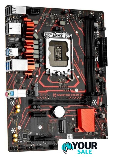 Материнская плата Maxsun Milestone B760M D5L V2 - Изображение №2 — Интернет-магазин Your Sale