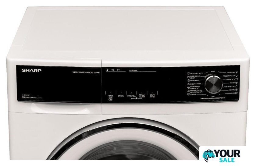 Стиральная машина Sharp ES-814R-W - Изображение №2 — Интернет-магазин Your Sale