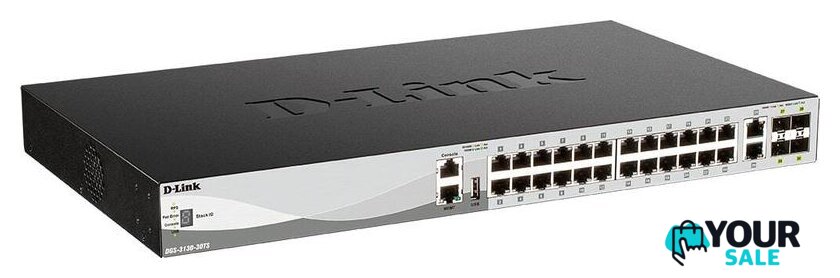 Управляемый коммутатор 3-го уровня D-Link DGS-3130-30TS/B1A - Изображение №2 — Интернет-магазин Your Sale